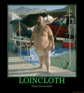 Loincloth poster