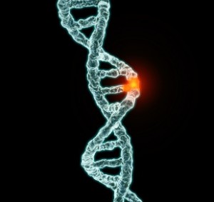 mutation of DNA double helix